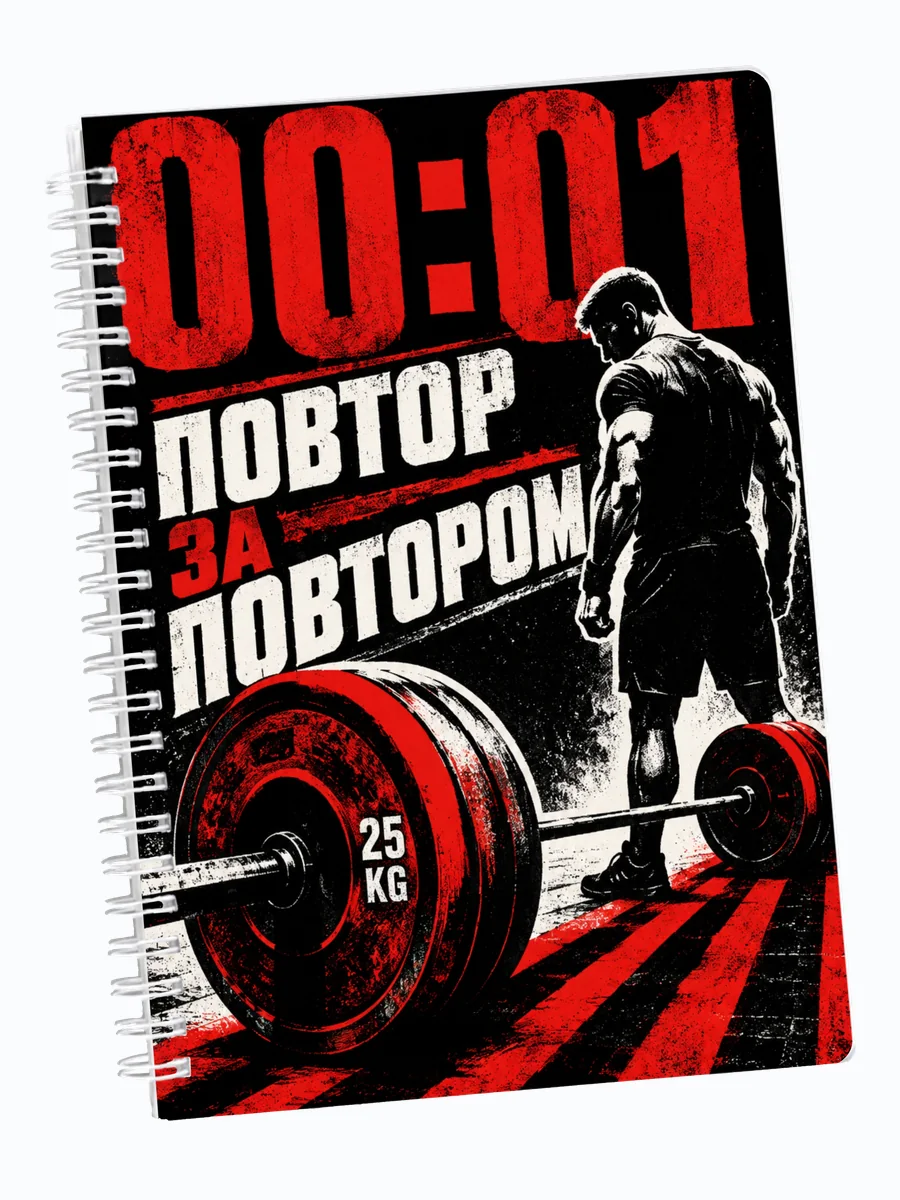Ежедневник недатированный Кроссфит