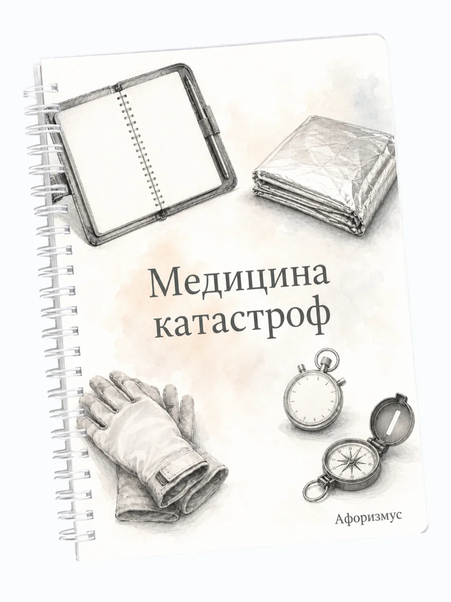Ежедневник недатированный Медицина катастроф мотивирующий