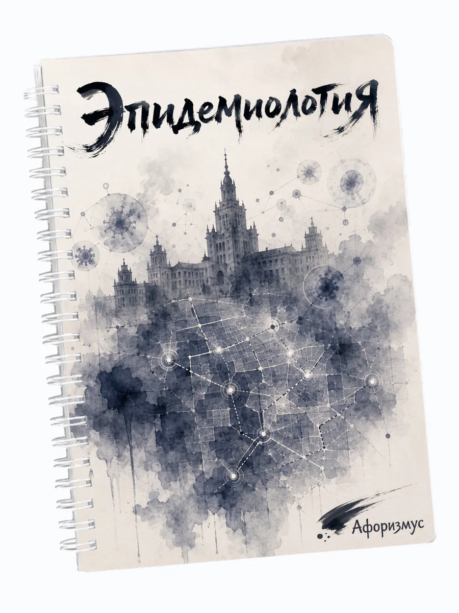 Ежедневник недатированный Эпидемиология мотивирующий