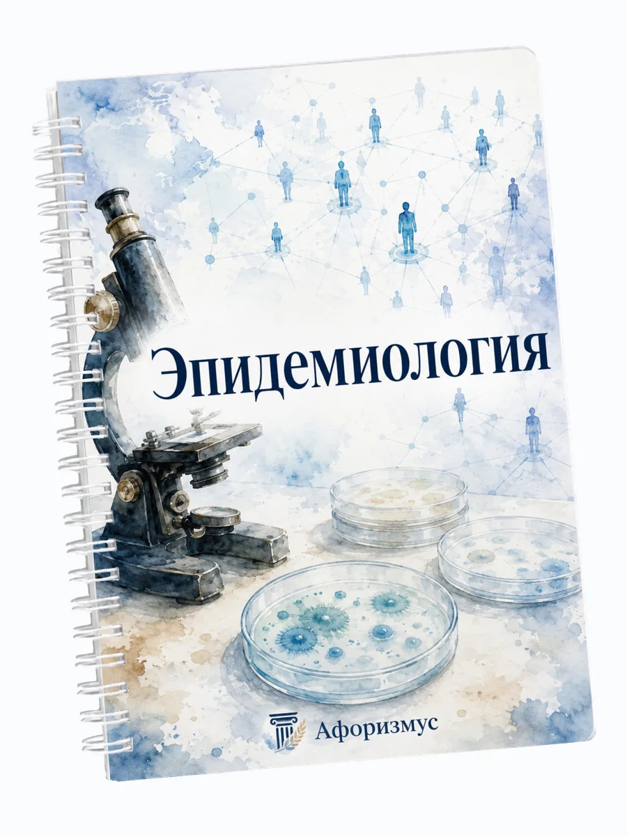 Ежедневник недатированный Эпидемиология мотивирующий