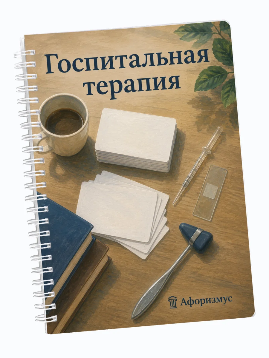 Ежедневник недатированный Госпитальная терапия мотивирующий