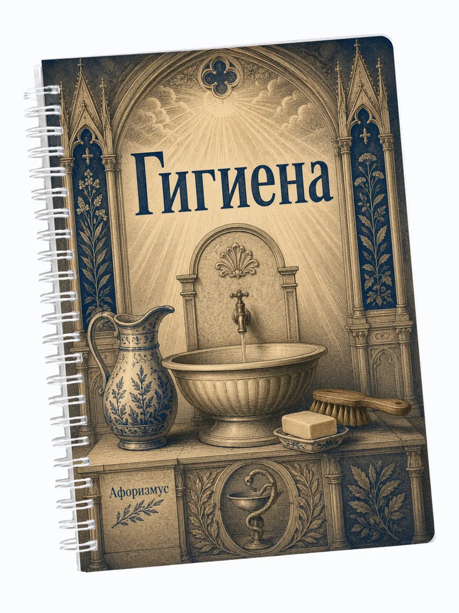 Ежедневник недатированный Гигиена с мотивирующими цитатами