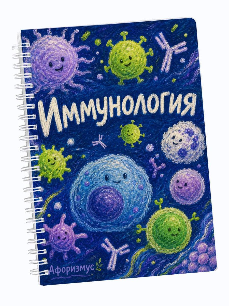 Ежедневник недатированный Иммунология мотивирующий
