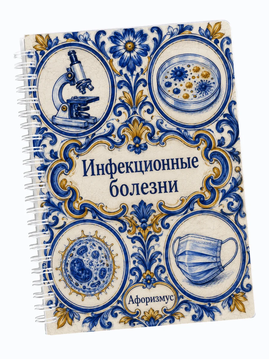 Ежедневник недатированный Инфекционные болезни мотивирующий