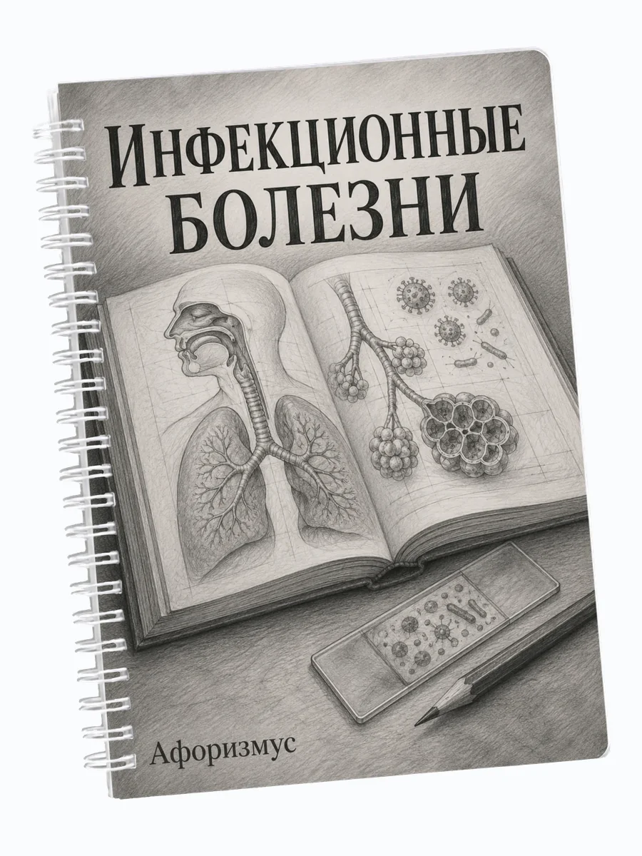 Ежедневник недатированный Инфекционные болезни мотивирующий
