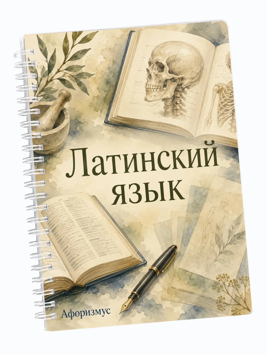 Ежедневник недатированный Латинский язык мотивирующий