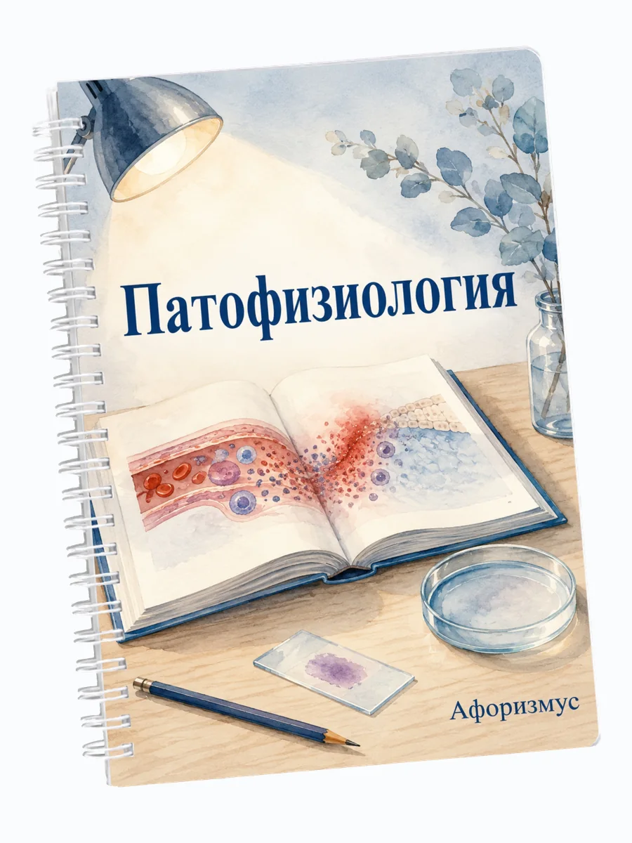Ежедневник недатированный Патофизиология мотивирующий