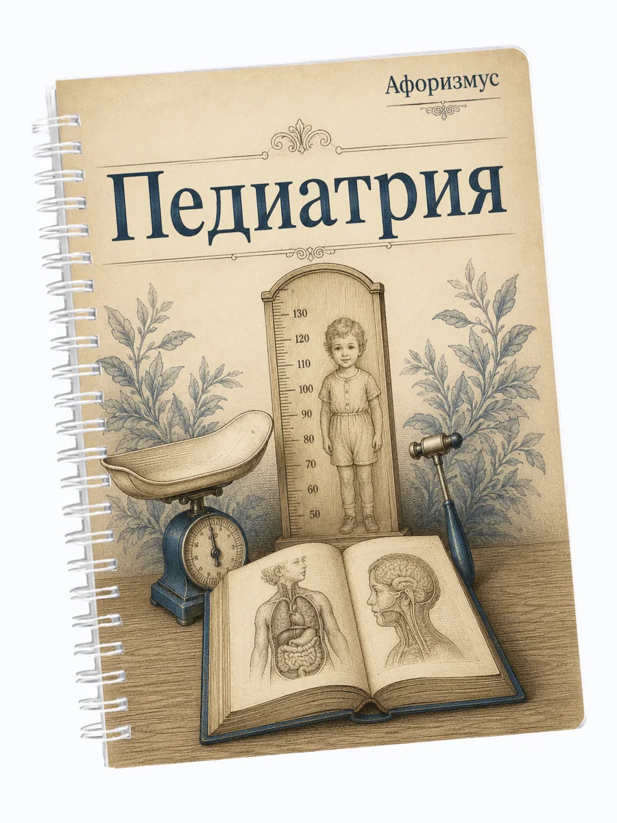 Ежедневник недатированный Педиатрия с мотивирующими цитатами