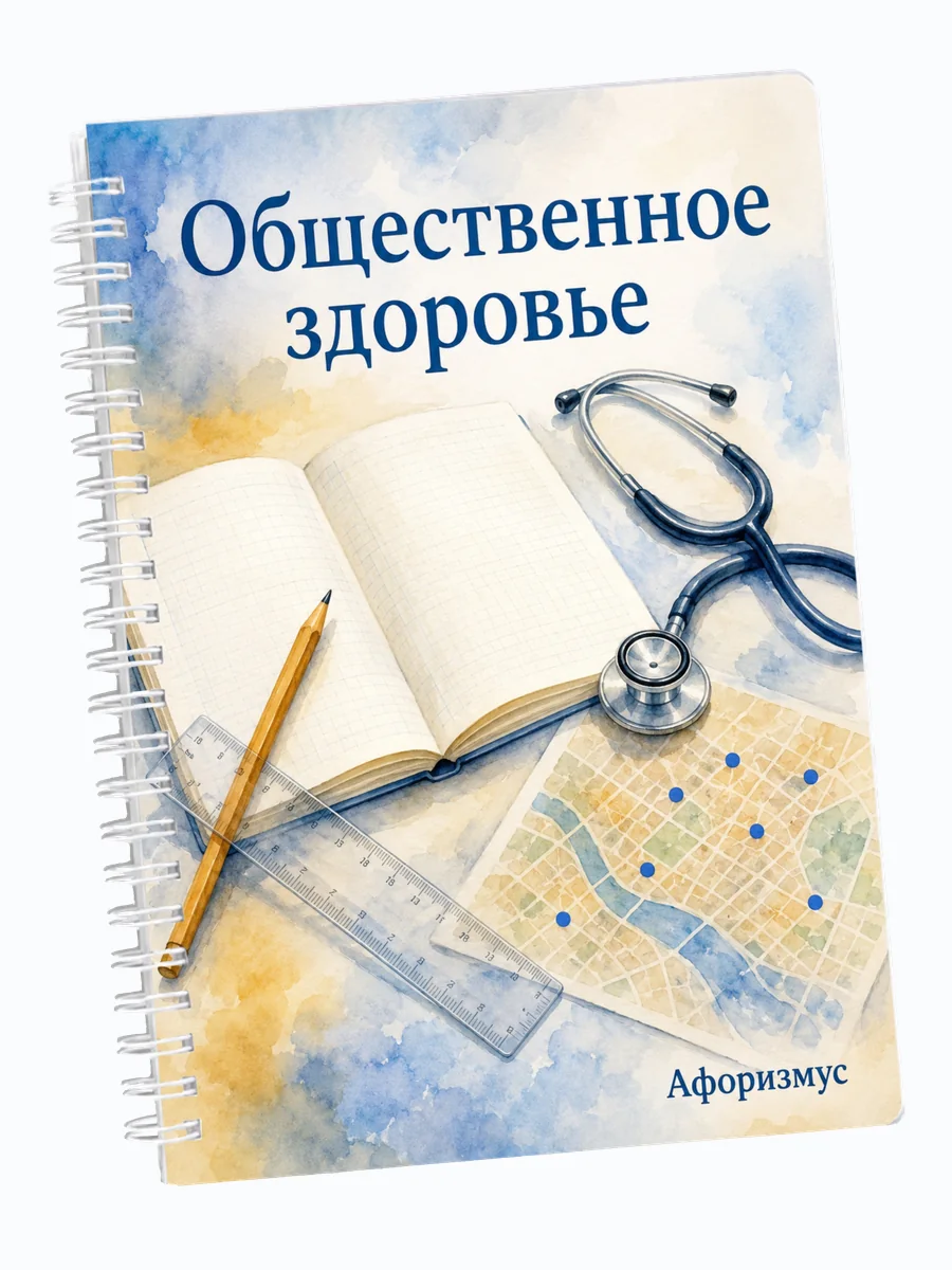 Ежедневник недатированный Общественное здоровье мотивирующий