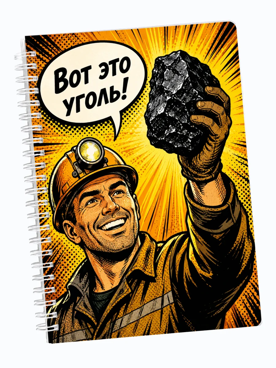 Ежедневник недатированный шахтёра