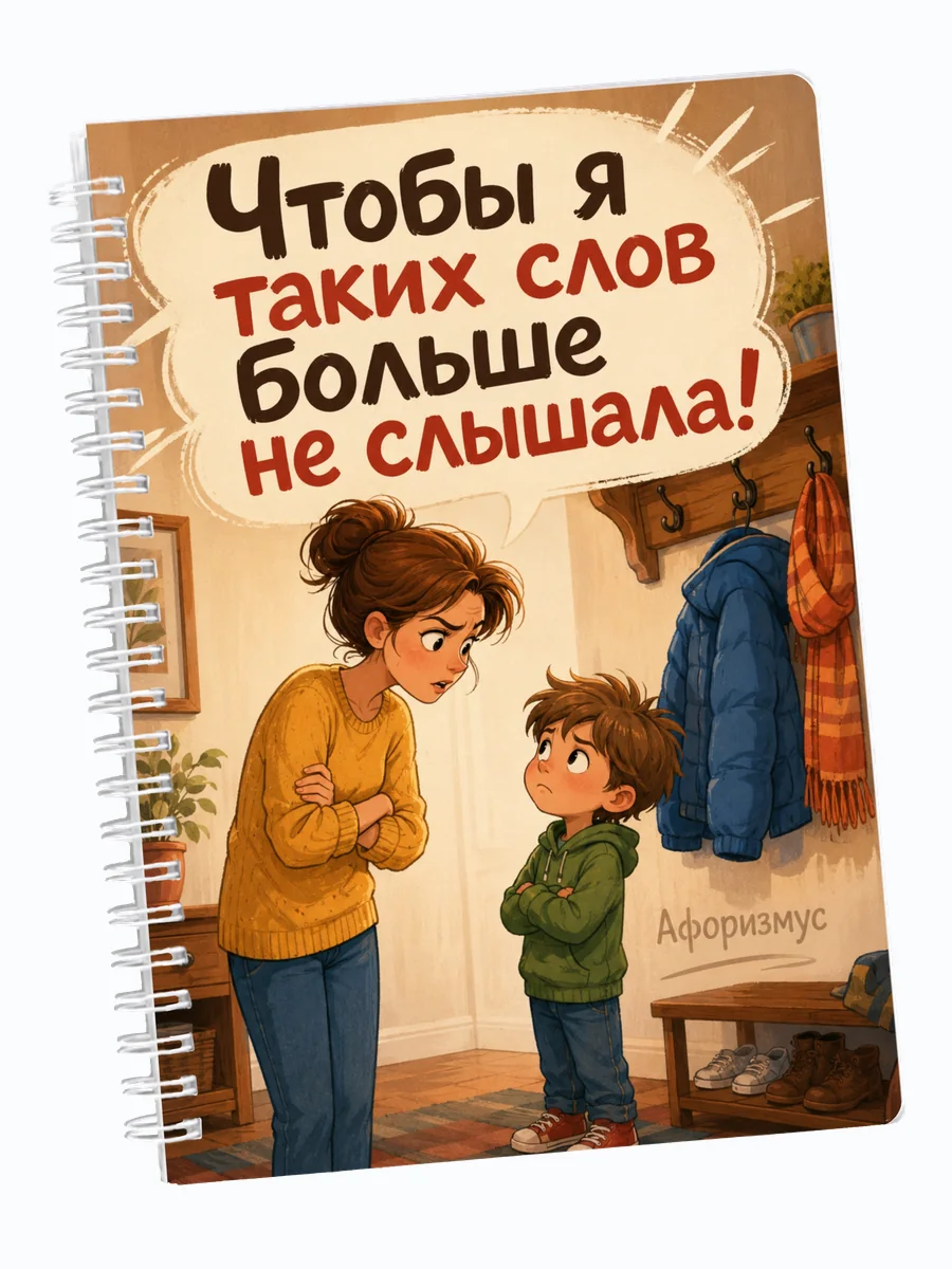 Ежедневник недатированный Фразы мамы мотивирующий
