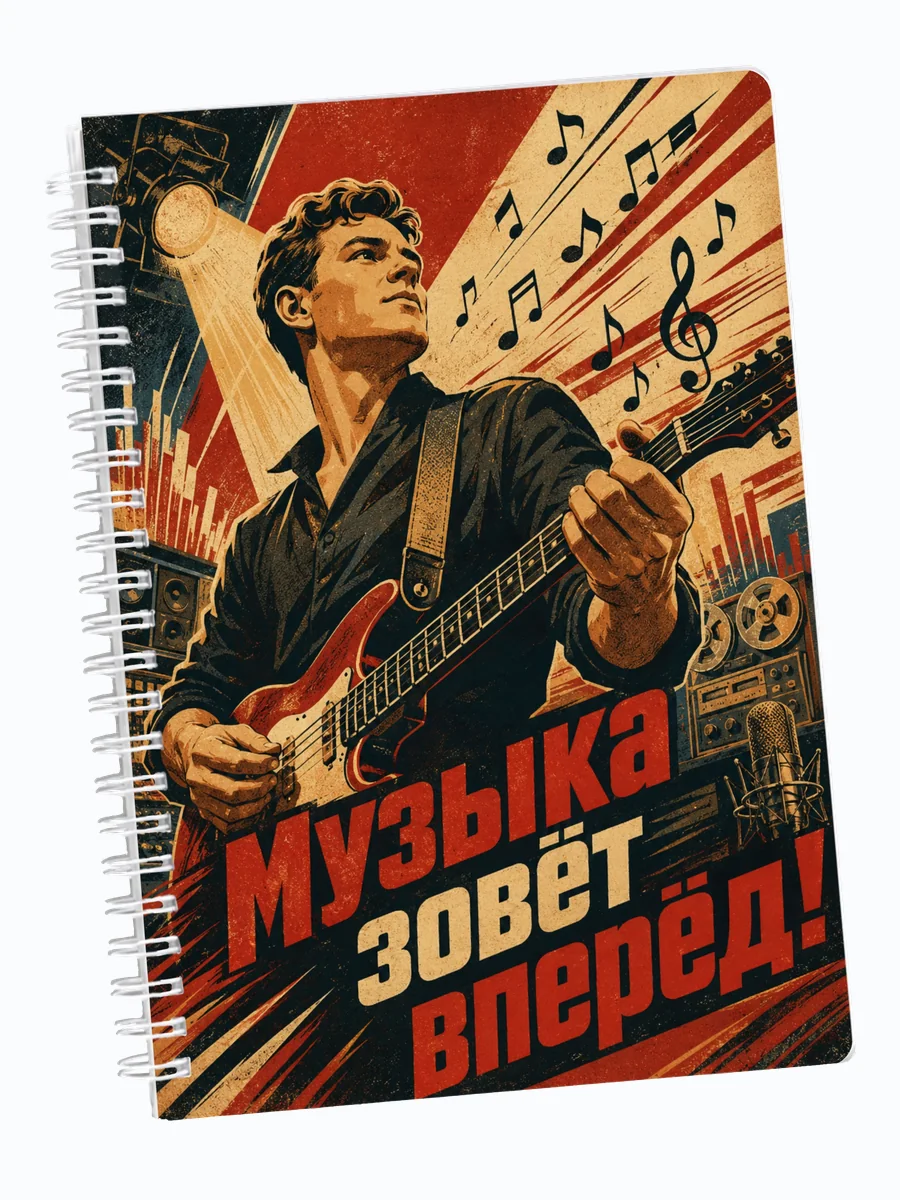 Ежедневник недатированный музыканта