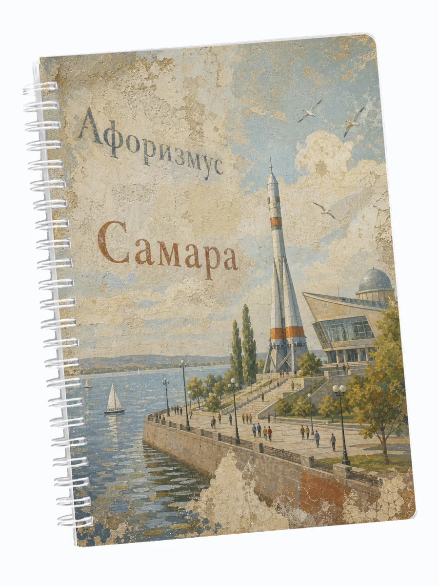Ежедневник недатированный Самара с мотивирующими цитатами