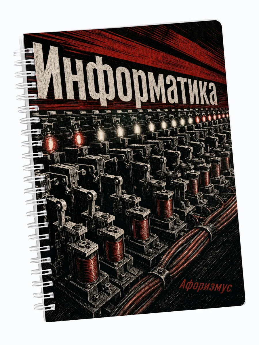 Ежедневник недатированный Информатика мотивирующий