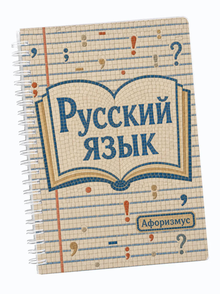 Ежедневник недатированный Русский язык мотивирующий