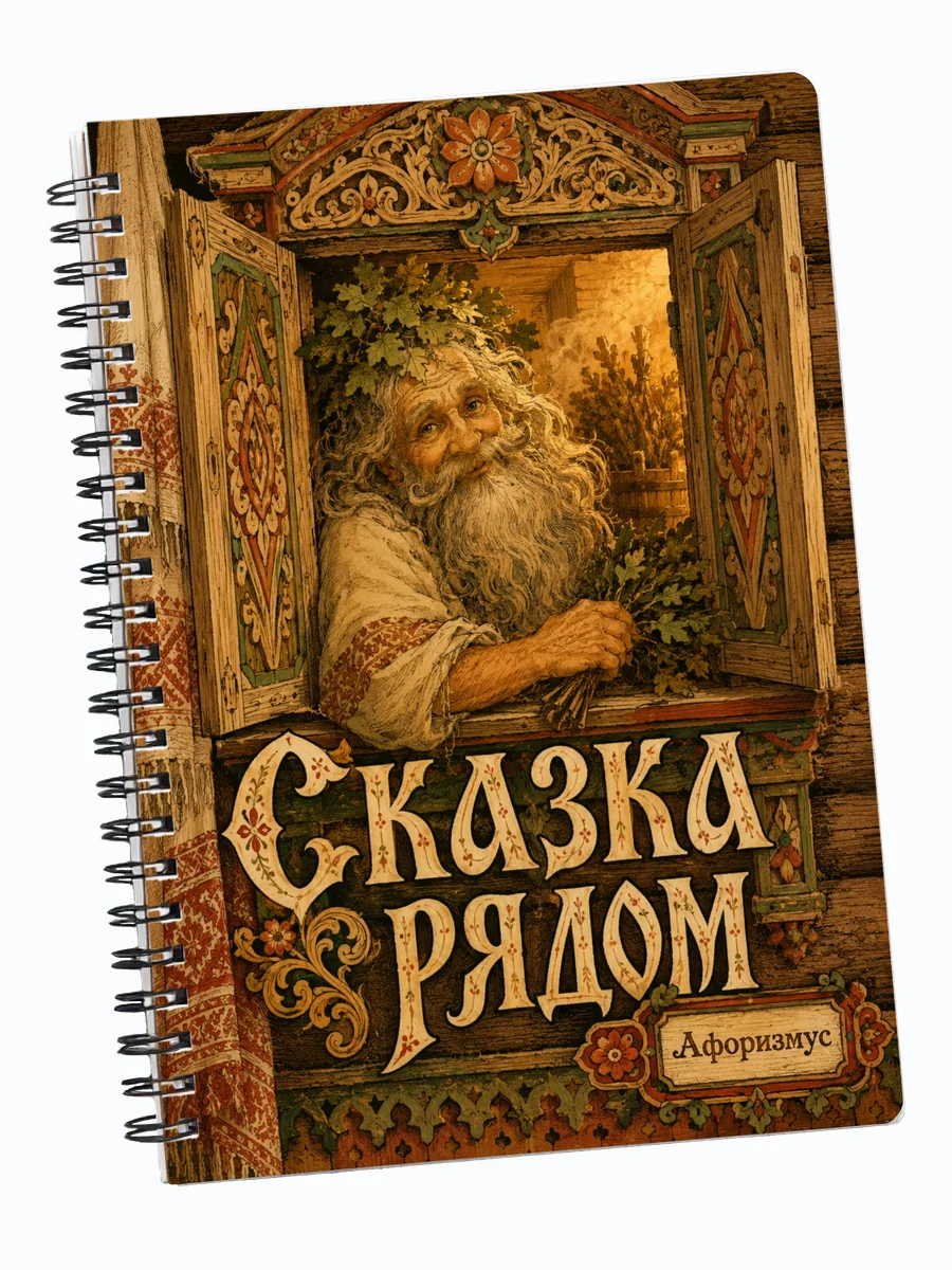 Блокнот Банник с мотивирующими цитатами