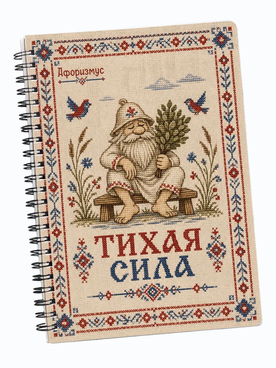 Блокнот Банник с мотивирующими цитатами