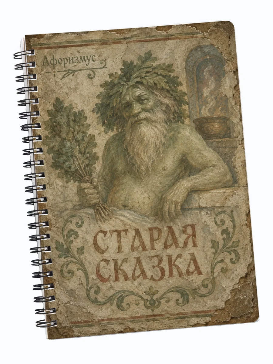 Блокнот Банник с мотивирующими цитатами