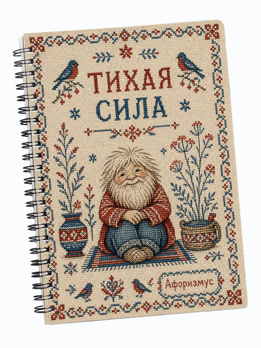 Блокнот Домовой с мотивирующими цитатами