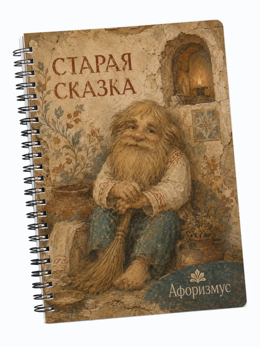 Блокнот Домовой с мотивирующими цитатами