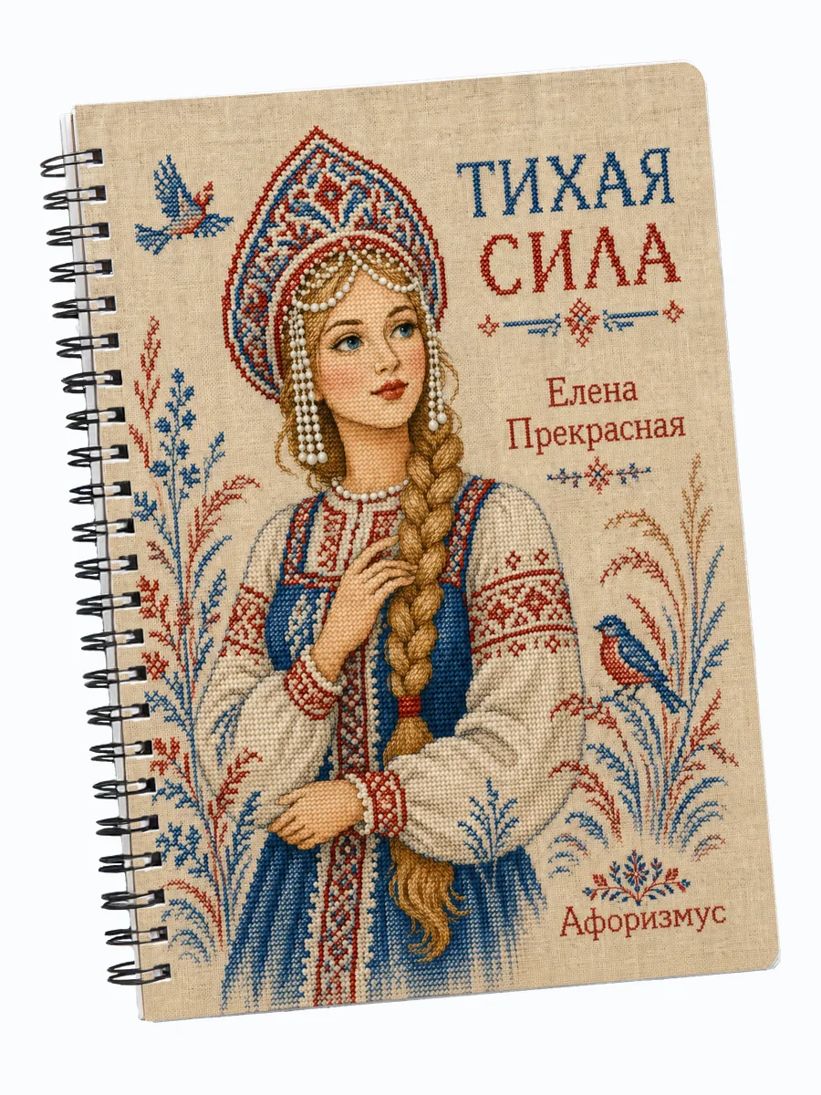Блокнот Елена Прекрасная с мотивирующими цитатами