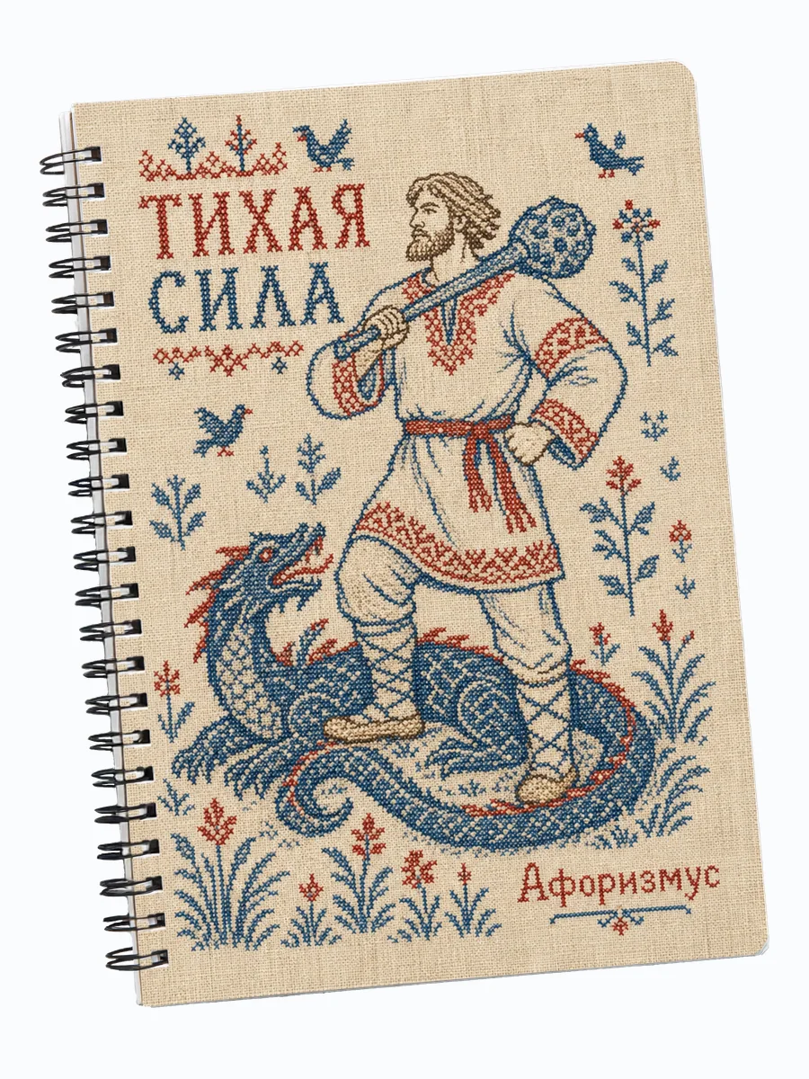Блокнот Кожемяка с мотивирующими цитатами