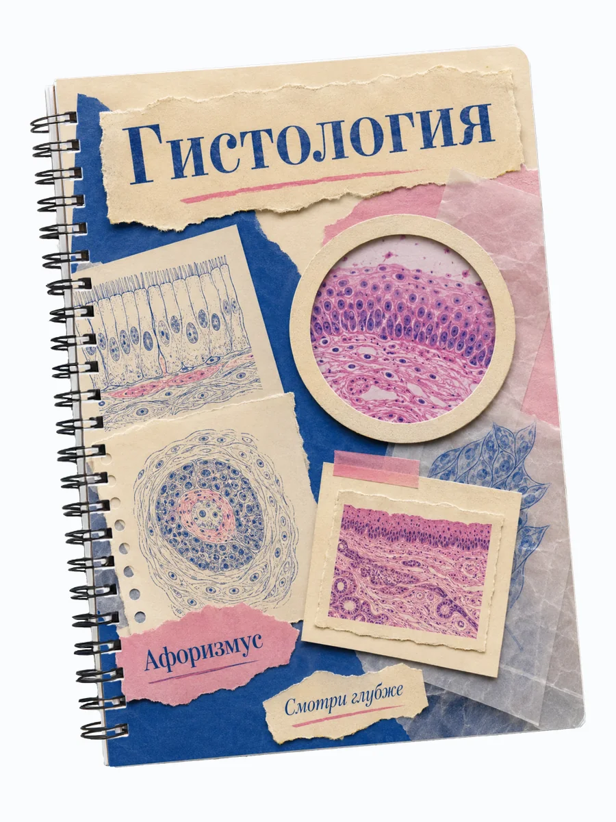 Тетрадь Гистология с мотивирующими цитатами