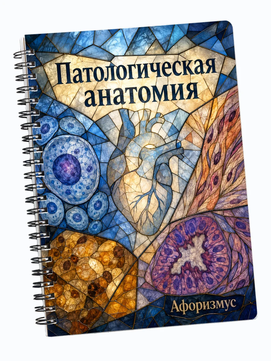 Тетрадь Патологическая анатомия с мотивирующими цитатами
