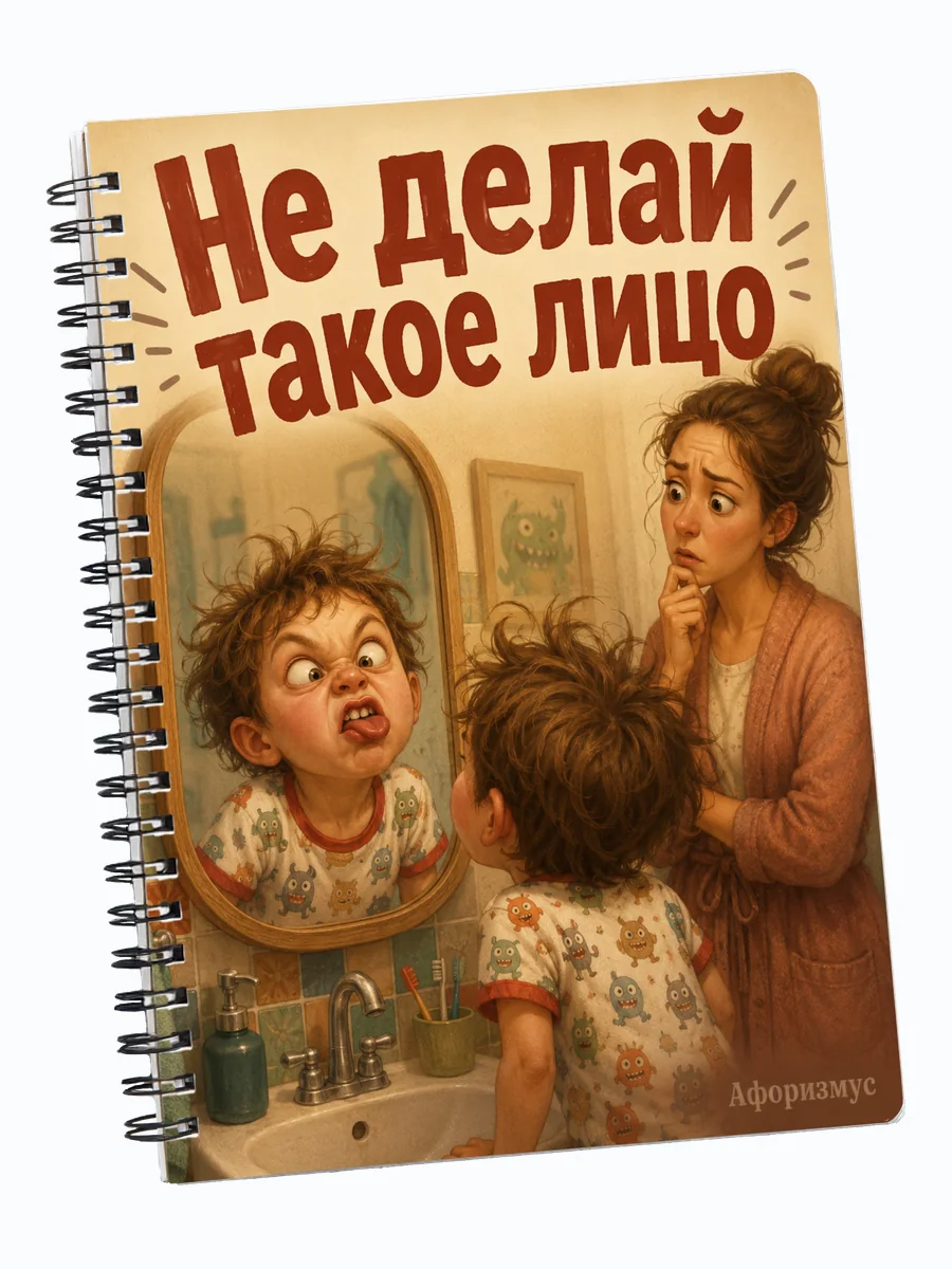 Блокнот Фразы мамы с мотивирующими цитатами
