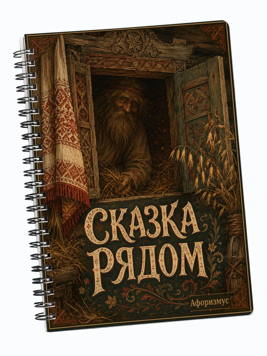Блокнот Овинник с мотивирующими цитатами