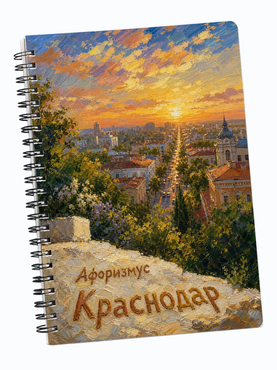 Блокнот Краснодар с мотивирующими цитатами