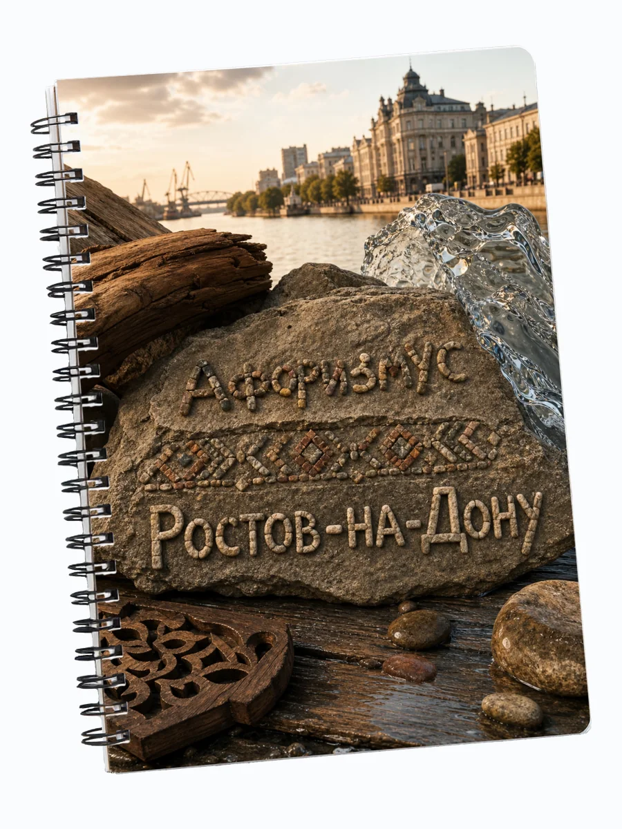 Блокнот Ростов-на-Дону с мотивирующими цитатами