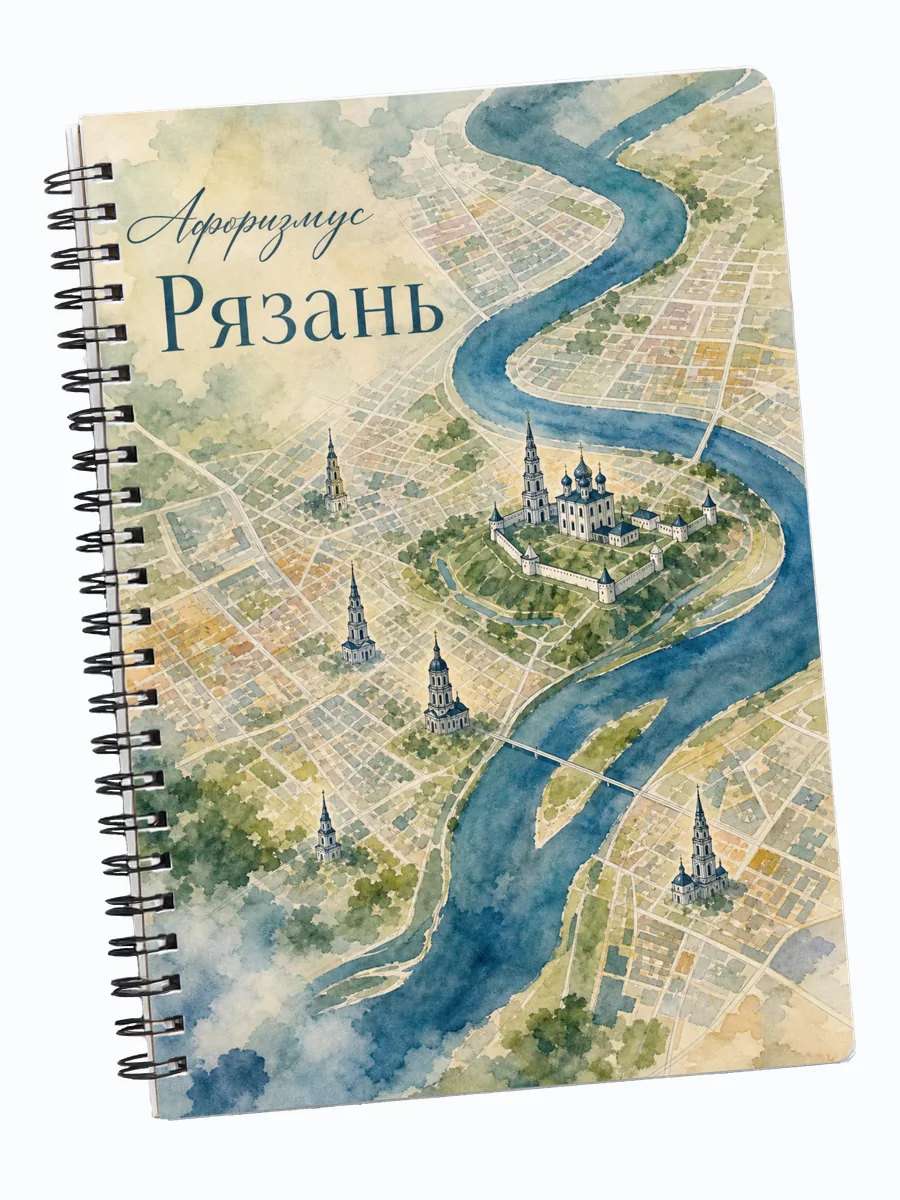 Блокнот Рязань с мотивирующими цитатами