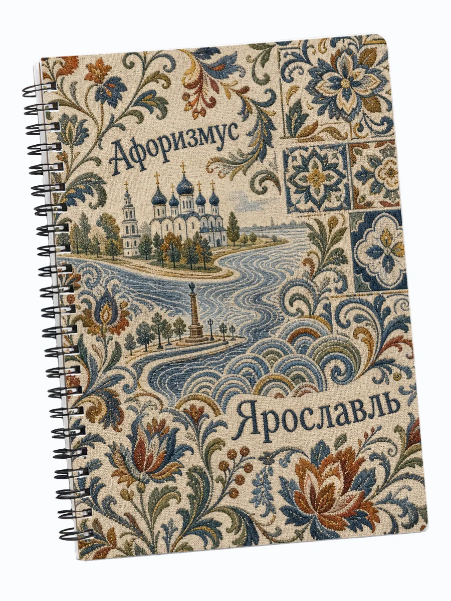 Блокнот Ярославль с мотивирующими цитатами