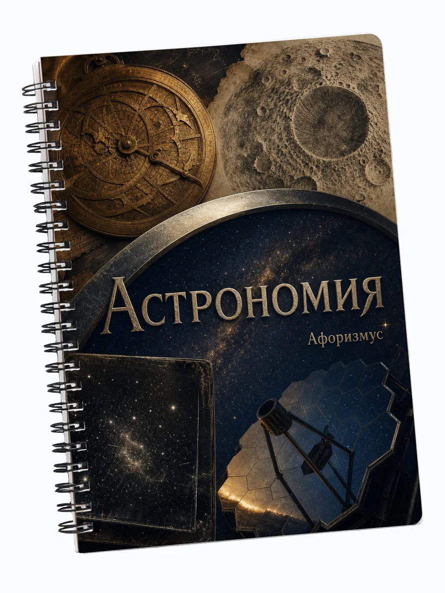 Тетрадь Астрономия с мотивирующими цитатами