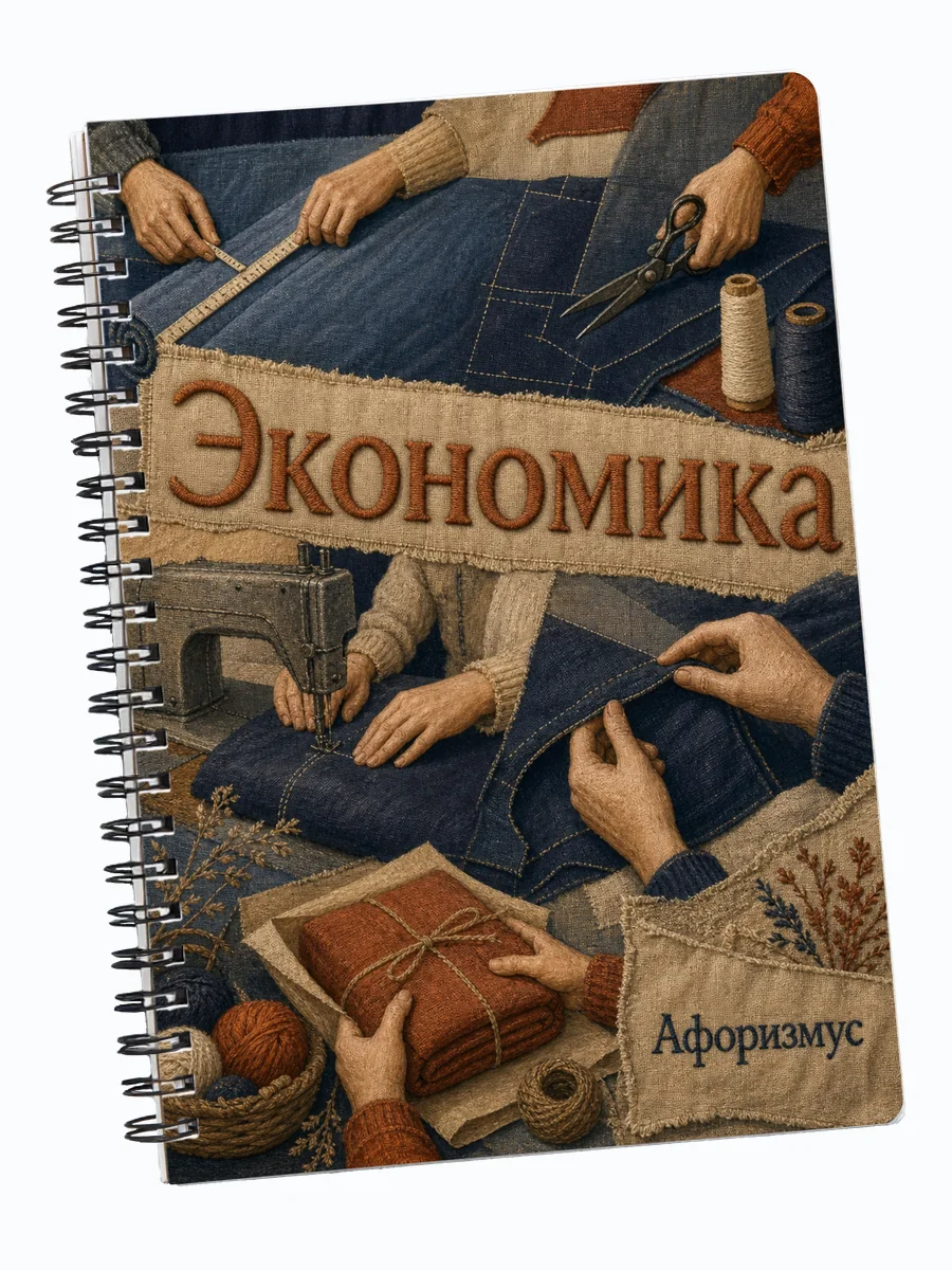 Тетрадь Экономика с мотивирующими цитатами