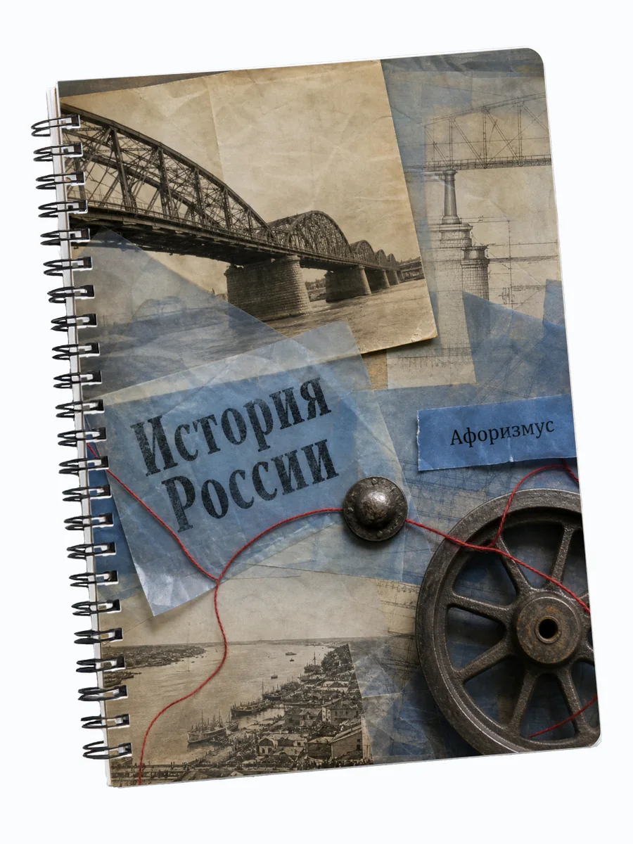 Тетрадь История России с мотивирующими цитатами
